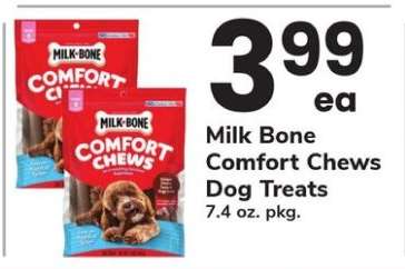 Milk Bone Comfort Chews Dog Treats