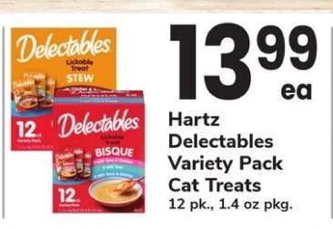 Hartz Delectables Variety Pack Cat Treats