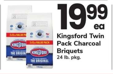 Kingsford Twin Pack Charcoal Briquets