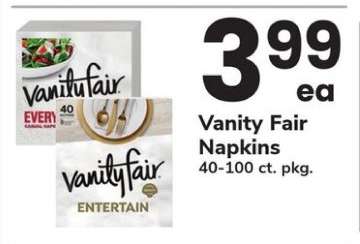 Vanity Fair Napkins