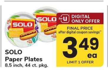 SOLO Paper Plates