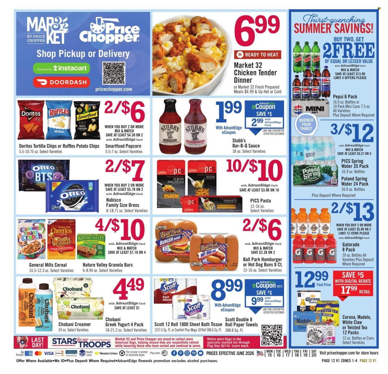 Price Chopper ad - 06/14/2026 - 06/20/2026. Page 12