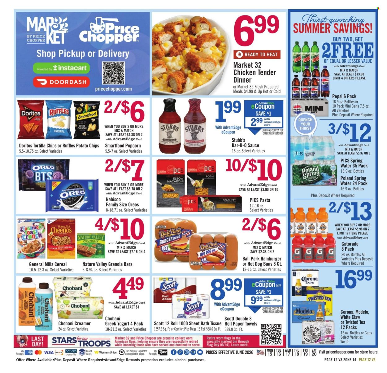 Price Chopper ad - 06/14/2026 - 06/20/2026. Page 12