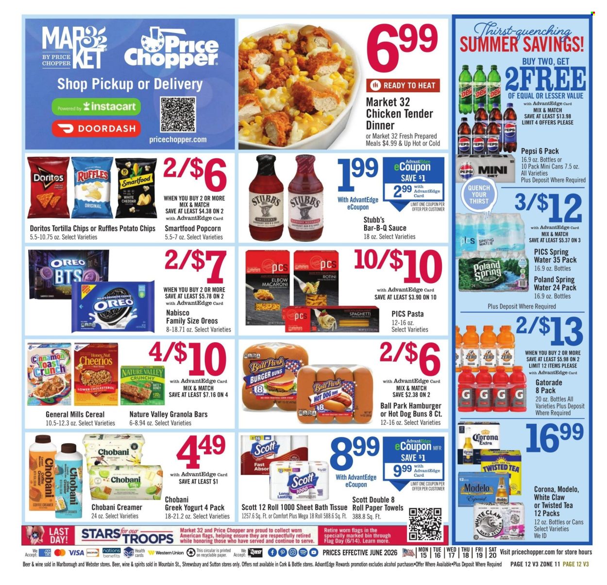 Price Chopper ad - 06/14/2026 - 06/20/2026. Page 12