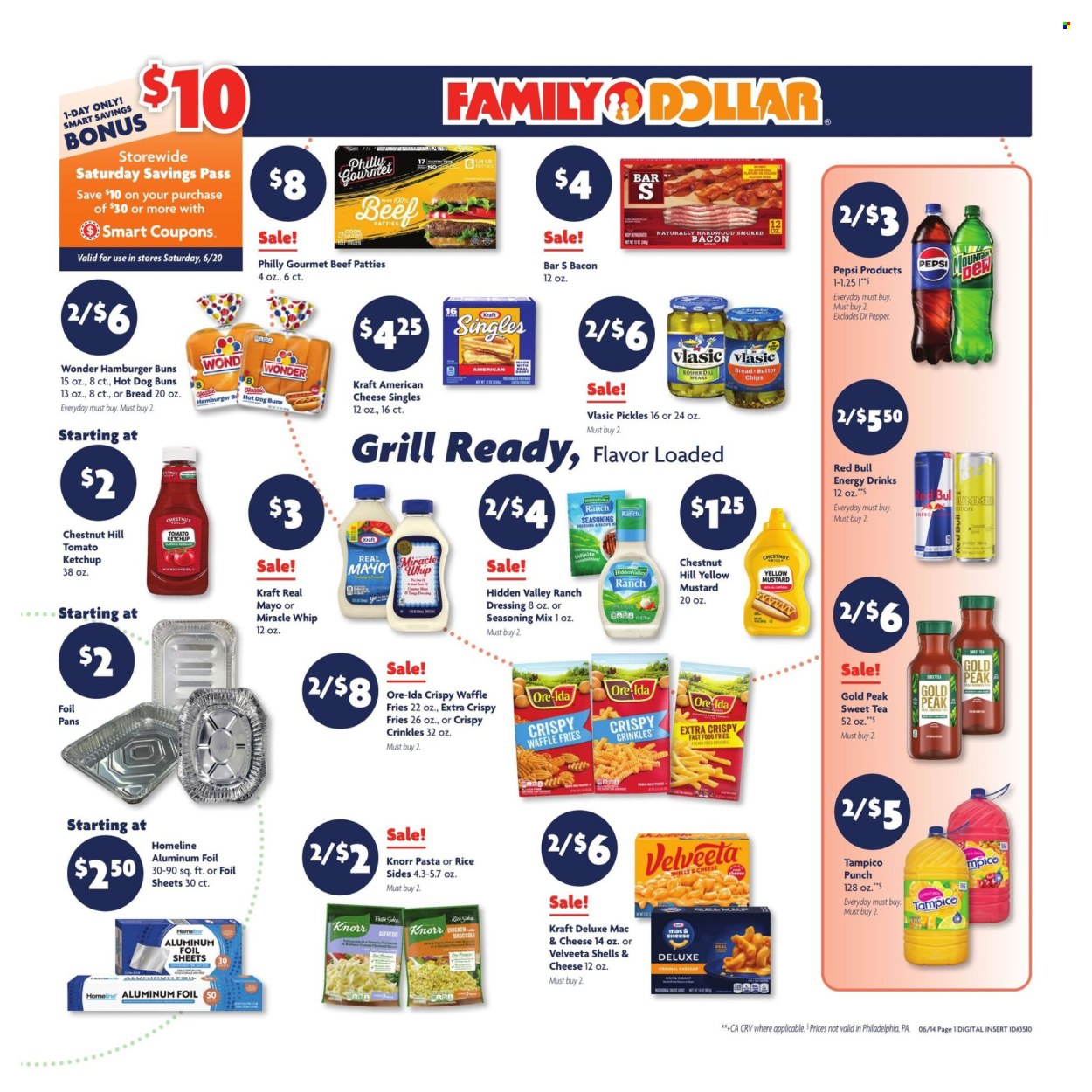 Family Dollar ad - 06/14/2026 - 06/21/2026. Page 1