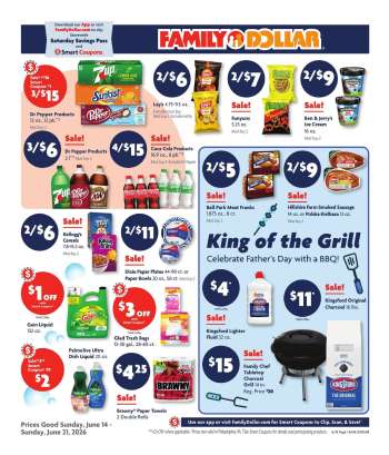 Family Dollar Flyer - 06/14/2026 - 06/21/2026.