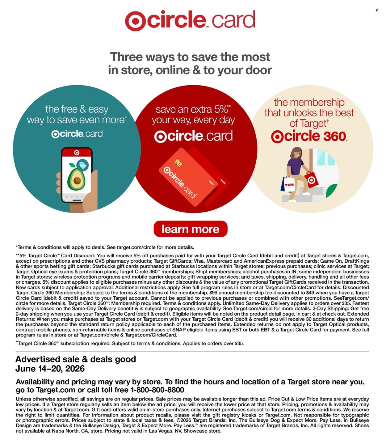 Target ad - 06/14/2026 - 06/20/2026. Page 39