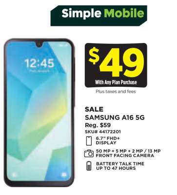 SAMSUNG A16 5G