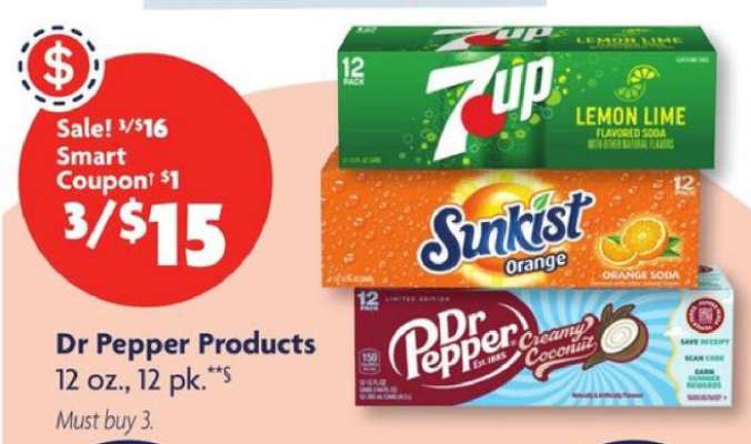Dr Pepper Products*