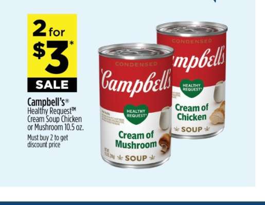 Campbell's® Healthy Request™ Cream Soup