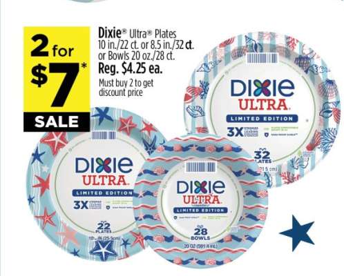 Dixie Ultra Plates or Bowls