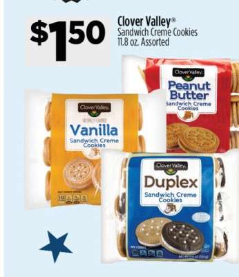 Clover Valley® Sandwich Creme Cookies
