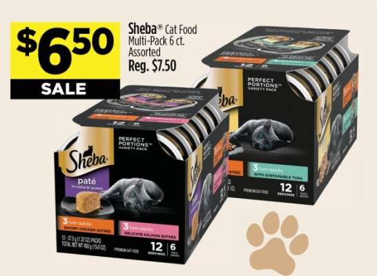 Sheba Cat Food Multi-Pack 6 ct.