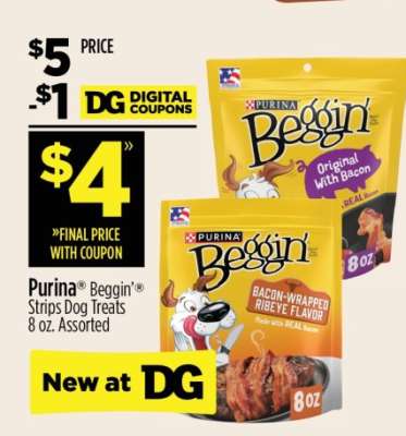 Purina Beggin' Strips Dog Treats