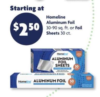 Homeline Aluminum Foil