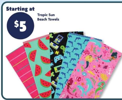 Tropic Sun Beach Towels
