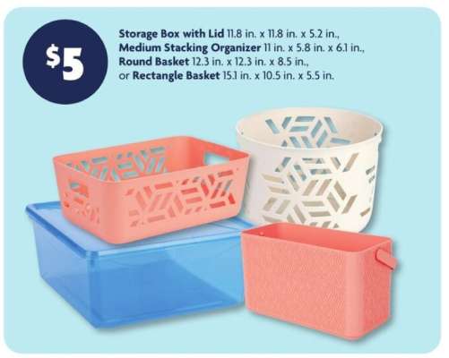 Storage and Organizer Baskets