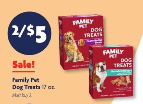 Family Pet Dog Treats