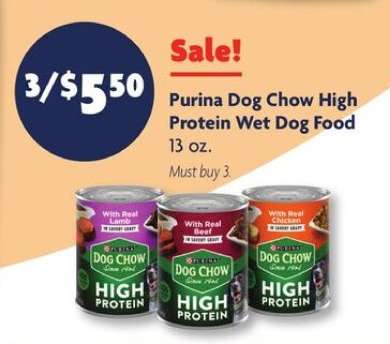 Purina Dog Chow High Protein Wet Dog Food