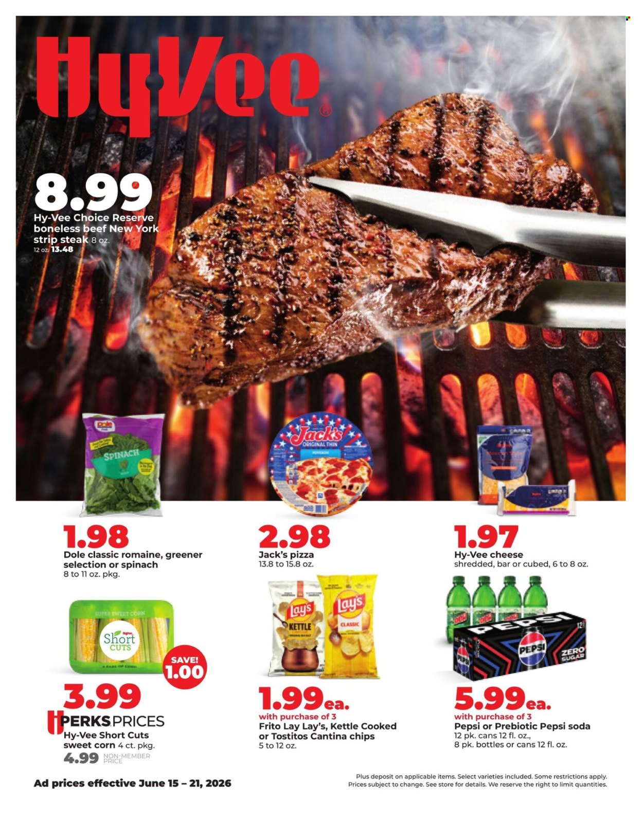 Hy-Vee ad - 06/15/2026 - 06/21/2026. Page 1