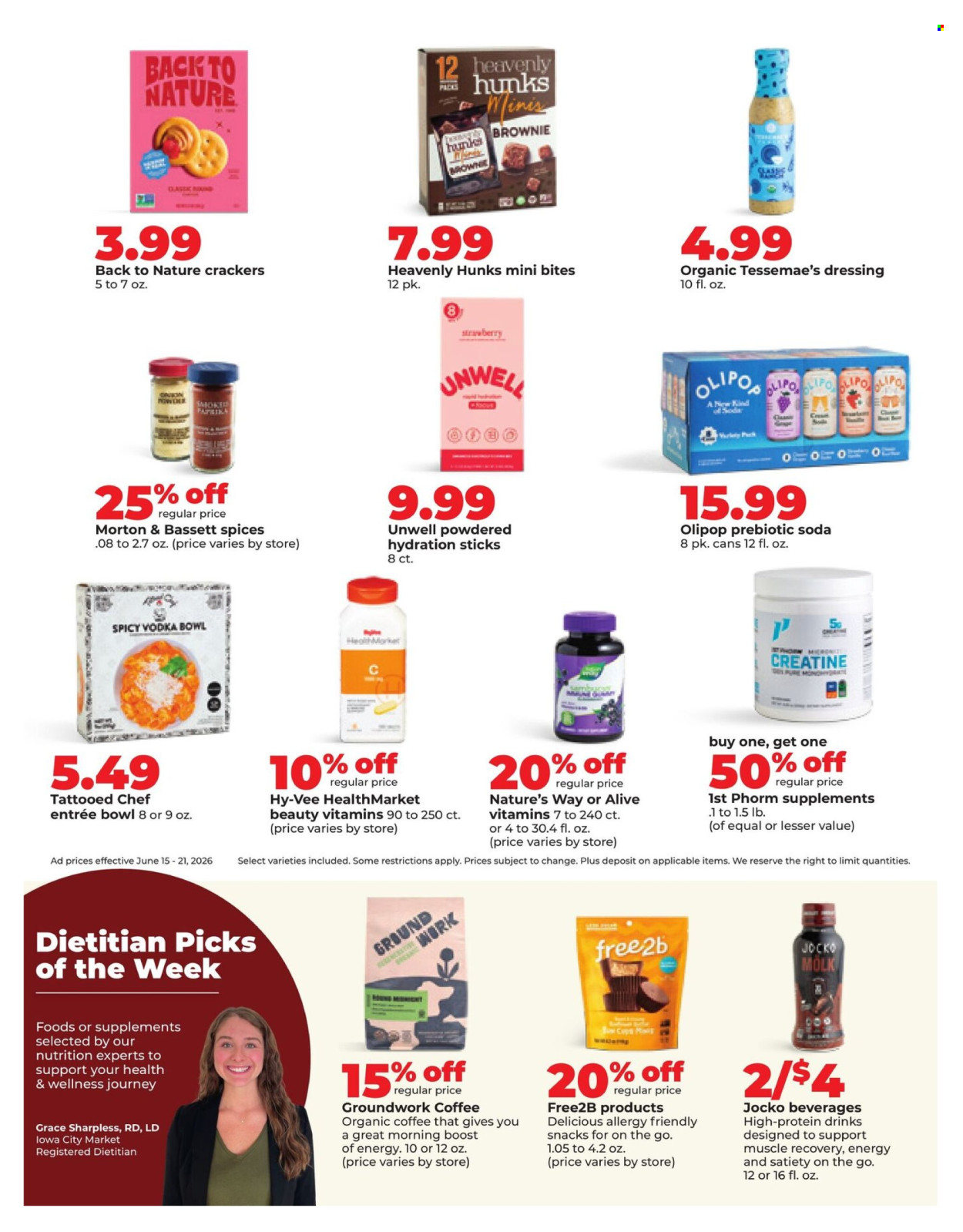 Hy-Vee ad - 06/15/2026 - 06/21/2026. Page 33