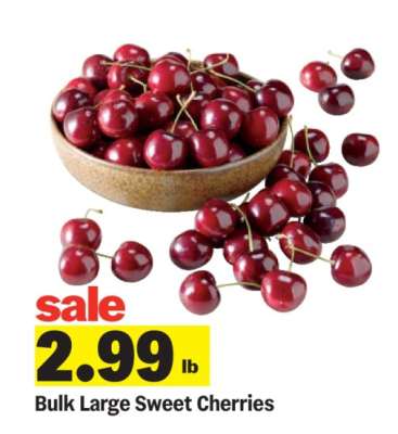 Bulk Large Sweet Cherries