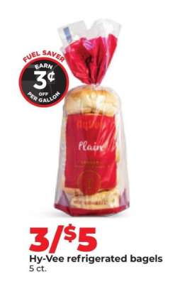 Hy-Vee refrigerated bagels