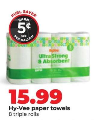 Hy-Vee paper towels