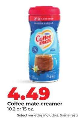 Coffee mate Creamer
