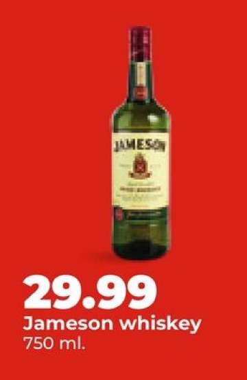 Jameson whiskey