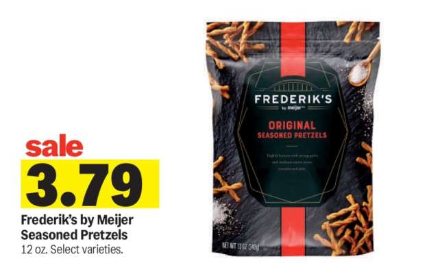 Frederik's by Meijer Seasoned Pretzels*