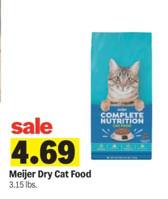 Meijer Dry Cat Food