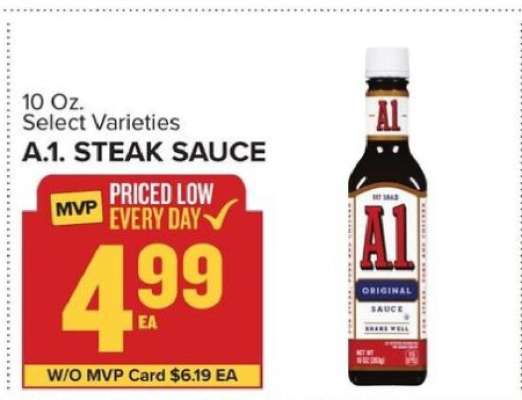 A. 1. Steak Sauce