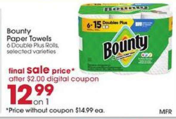 Bounty Paper Towels