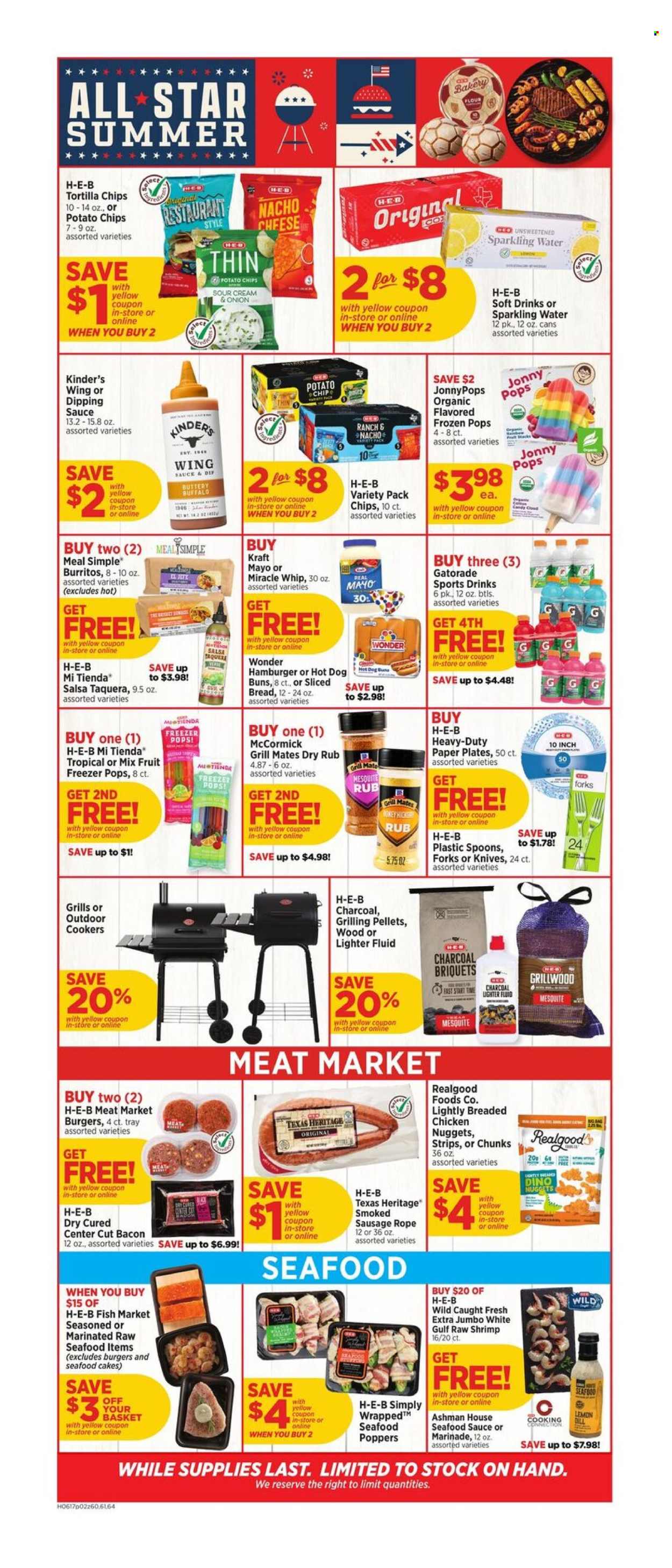 H-E-B ad - 06/17/2026 - 06/23/2026. Page 2