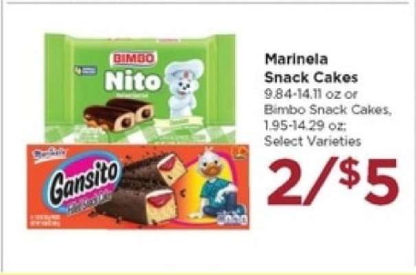 Marinela Snack Cakes
