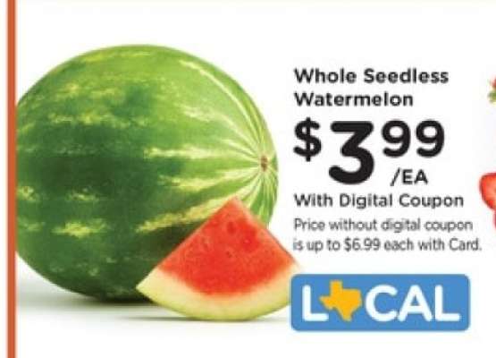 Whole Seedless Watermelon