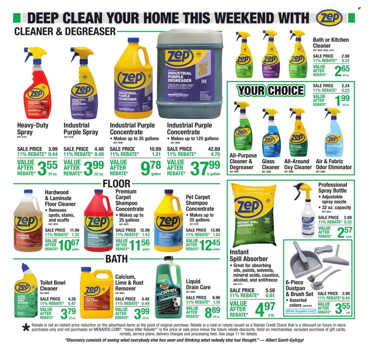 Menards ad - 06/18/2026 - 06/28/2026. Page 16