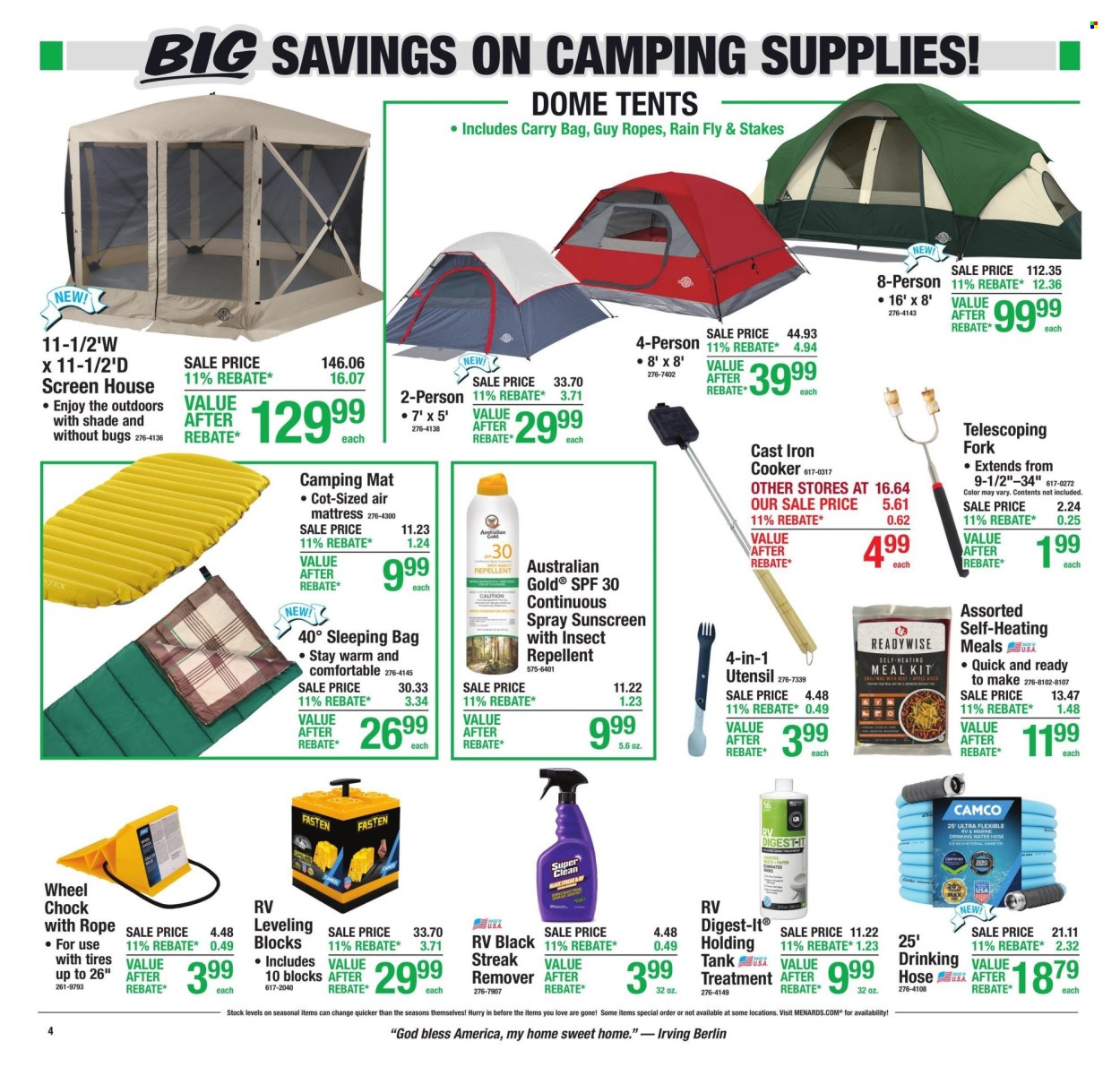 Menards ad - 06/18/2026 - 06/28/2026. Page 7