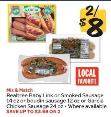Realtree Baby Link or Smoked Sausage