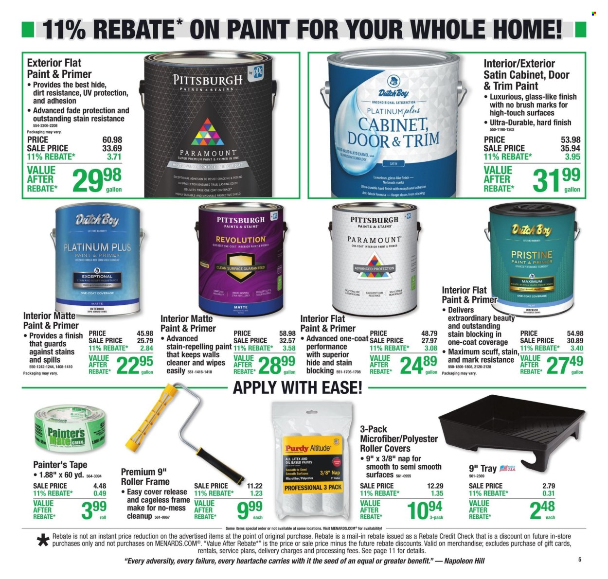 Menards ad - 06/18/2026 - 06/28/2026. Page 9