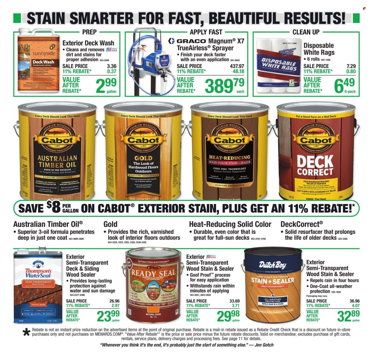Menards ad - 06/18/2026 - 06/28/2026. Page 8