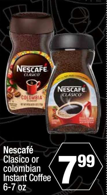 Nescafé Clásico or Colombian Instant Coffee