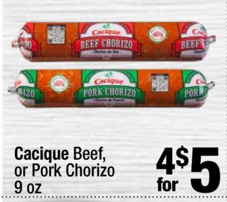 Cacique Beef or Pork Chorizo