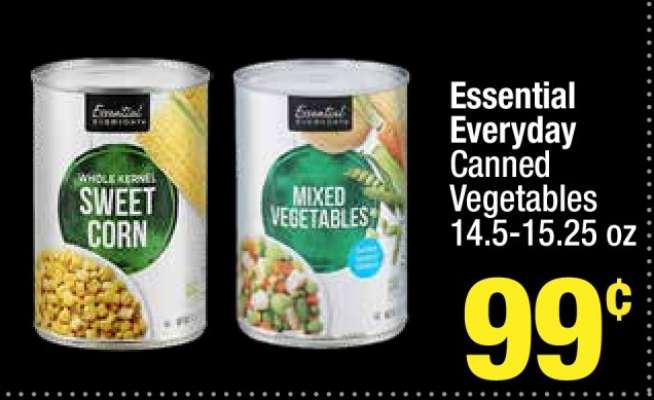 Essential Everyday Canned Vegetables