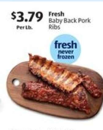 Fresh Baby Back Pork Ribs