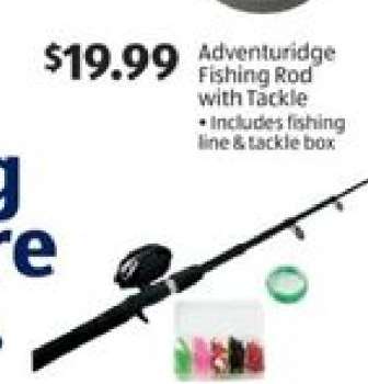 Adventuridge Fishing Rod with Tackle