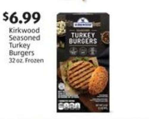 Kirkwood Seasoned Turkey Burgers