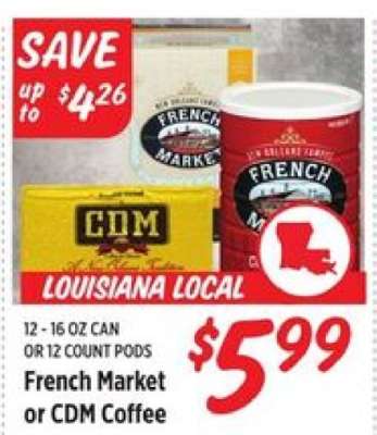 French Market or CDM Coffee