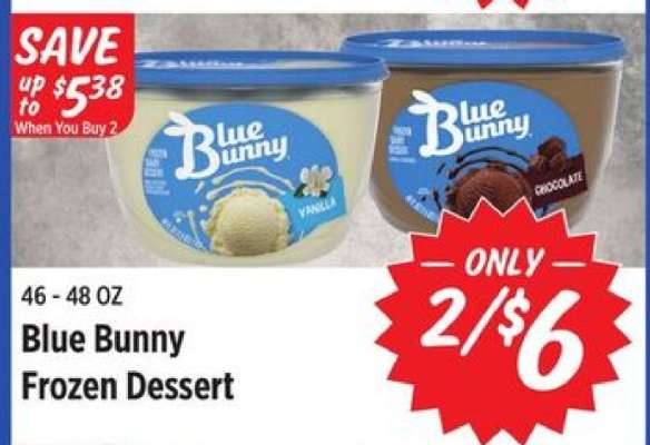 Blue Bunny frozen dessert